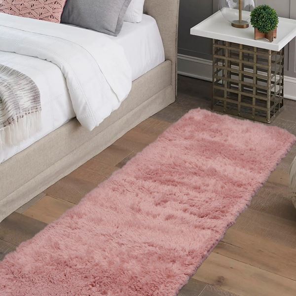 Soft Washable Runner - Pink